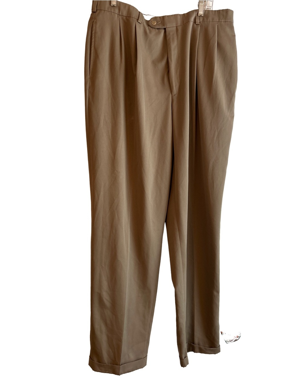 Savane Men's Pleated Dress Pants - Tan
